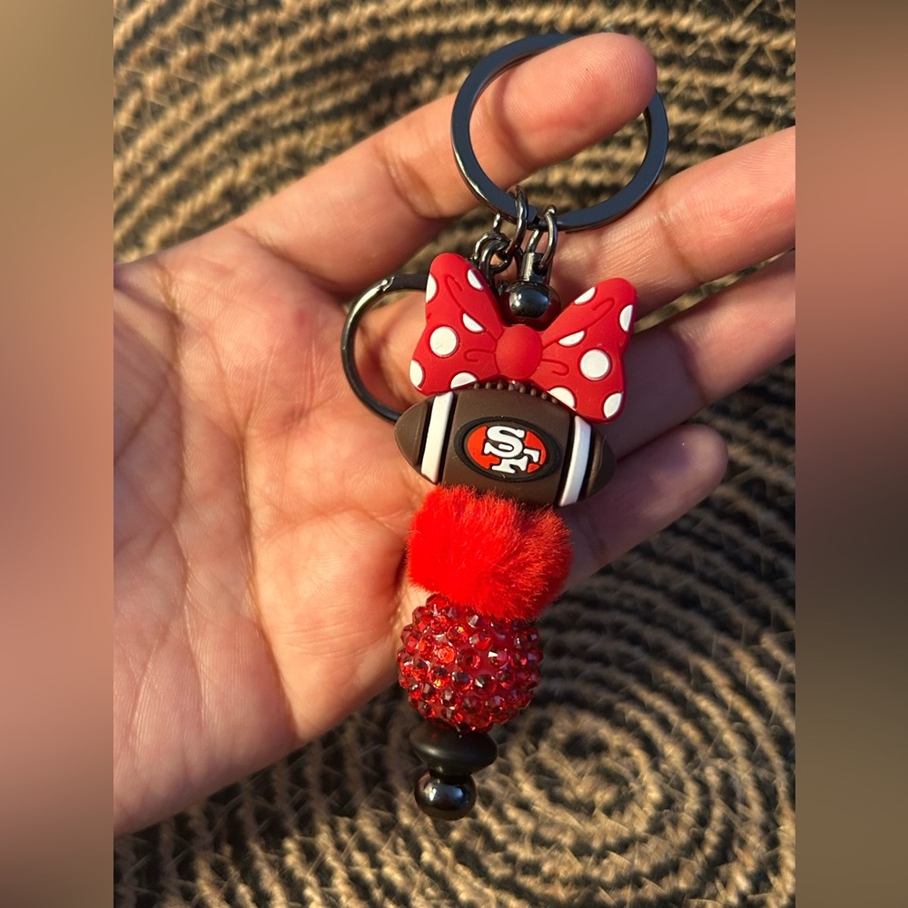49ers Keychain
